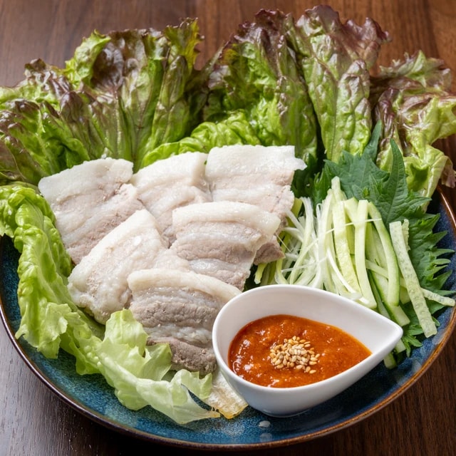 Bossam (Steamed Pork)